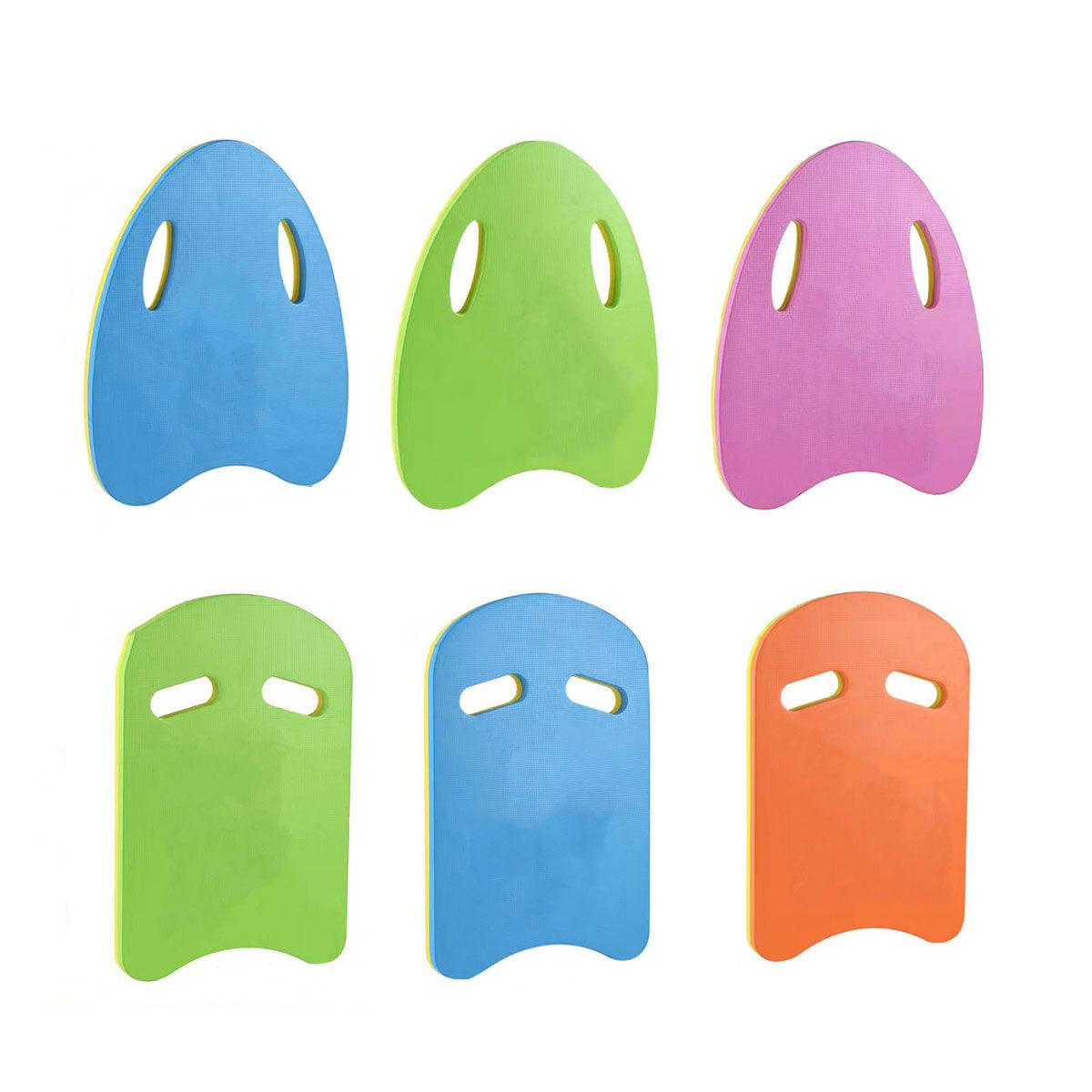 Swimming Back Float for Beginners Buoyancy Pad Gear for Water Training Support - A-shape-Blue