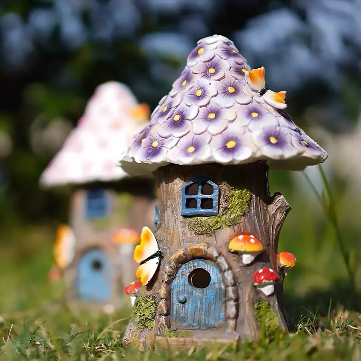 Outdoor Mushroom Solar Lights Garden Decor Yard Lawn Ornament Path Light Durable