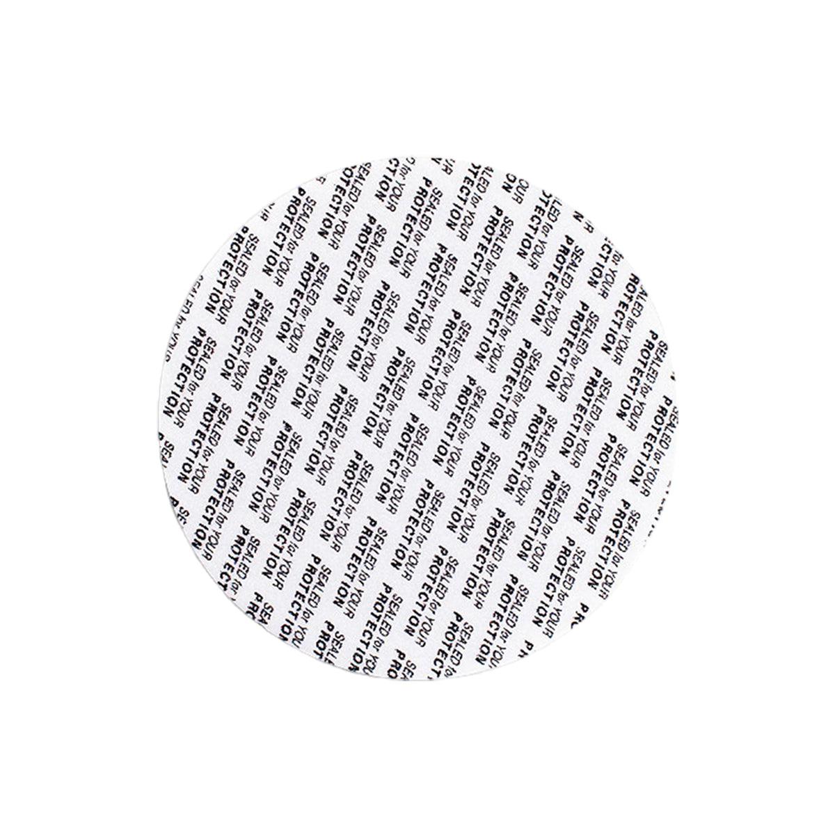 200pcs Pressure Sensitive Gasket Self Adhesive Bottle Cap Sealing Liner for Jars - 4.5cm