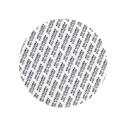 200pcs Pressure Sensitive Gasket Self Adhesive Bottle Cap Sealing Liner for Jars - 4.5cm