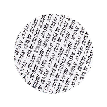 200pcs Pressure Sensitive Gasket Self Adhesive Bottle Cap Sealing Liner for Jars - 4.5cm
