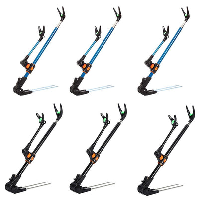 Bracket Fishing Rod Holder Multi Functional Rod Stand for Fishing and Outdoors - Black-240cm