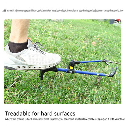 Bracket Fishing Rod Holder Multi Functional Rod Stand for Fishing and Outdoors - Blue-170cm