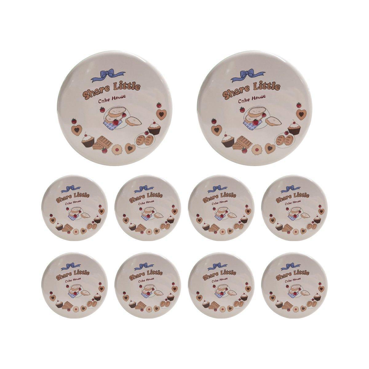 10PCS Cookie Tin Box Metal Biscuit Gift Box Candy Packaging Dragon Year Baking - Carrot Rabbit