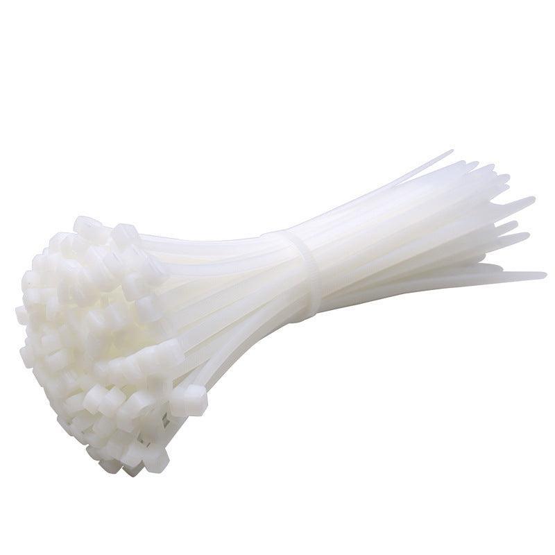 100X Cable Ties Zip Ties Nylon UV Stabilised Bulk White Cable Ties - 10*700mm White