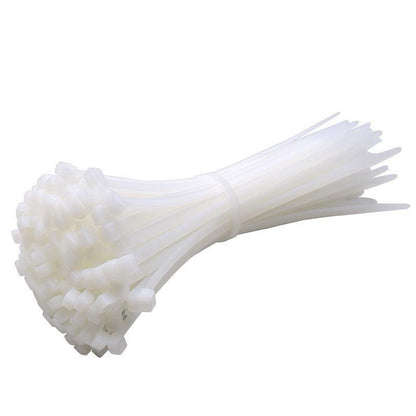 100X Cable Ties Zip Ties Nylon UV Stabilised Bulk White Cable Ties - 10*920mm White