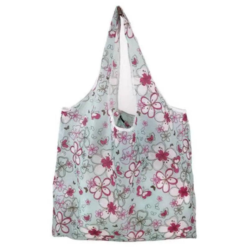 Reusable Foldable Light Waterproof Shopping Bags Carry bag Grocery Big - B-33