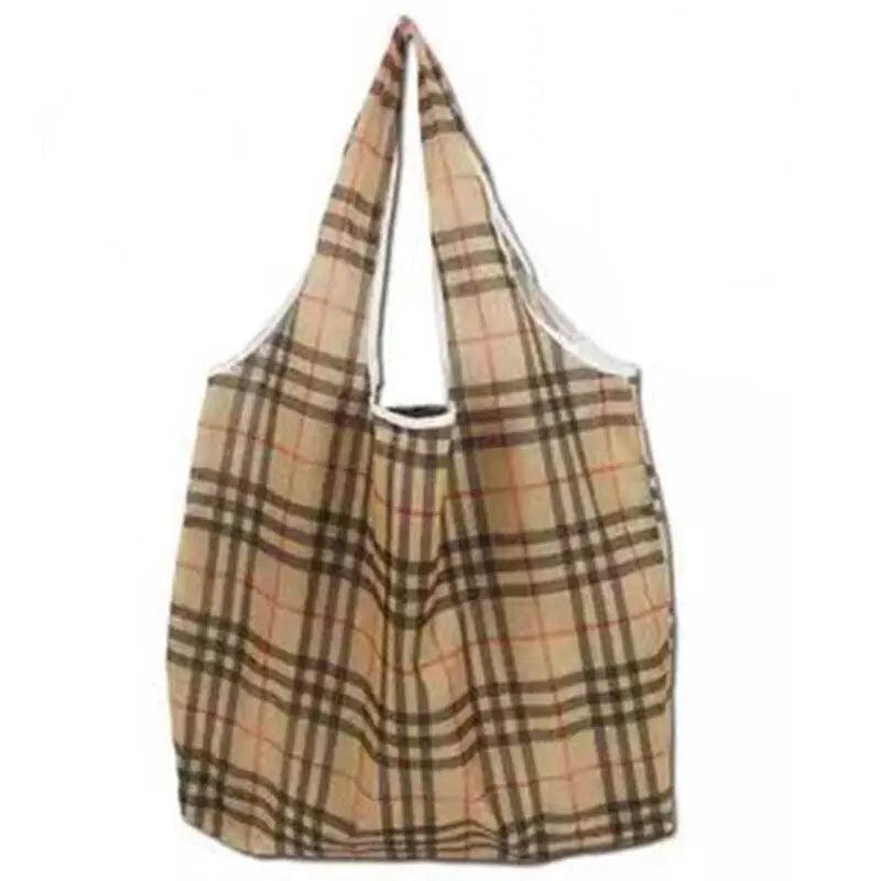 Reusable Foldable Light Waterproof Shopping Bags Carry bag Grocery Big - B-34