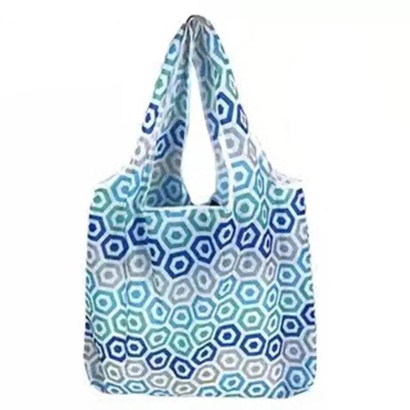 Reusable Foldable Light Waterproof Shopping Bags Carry bag Grocery Big - B-34