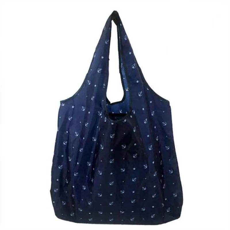 Reusable Foldable Light Waterproof Shopping Bags Carry bag Grocery Big - B-37