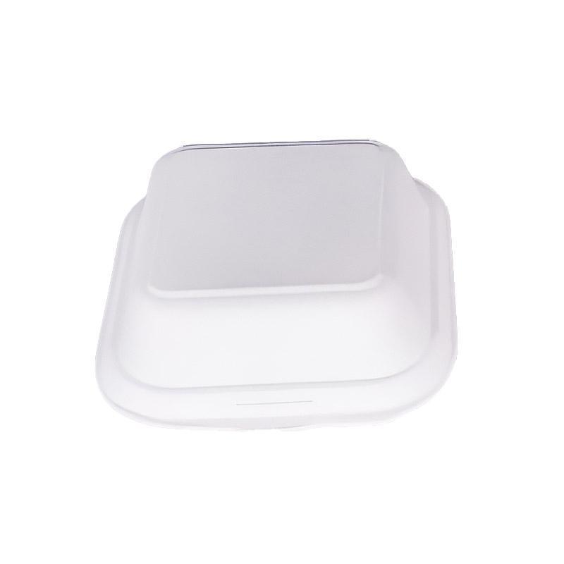 100X Disposable Eco-Friendly Bento Box Fruit Salad Hamburger Cake Packaging Box - Packing-Natural-4inches-100pcs