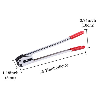 Manual Strapping Tool Set Packing Banding Pliers Practical Tensioner Sealer