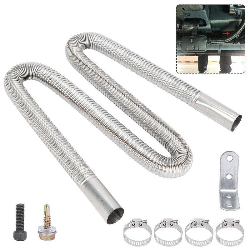 Air Diesel Parking Exhaust Pipe Hose with 24Mm Silencer Muffler Filter