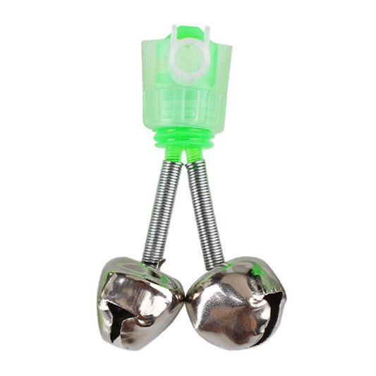 10Pcs LED Night Fishing Bite Alarm Bells Clip-on Rod Tip Lights