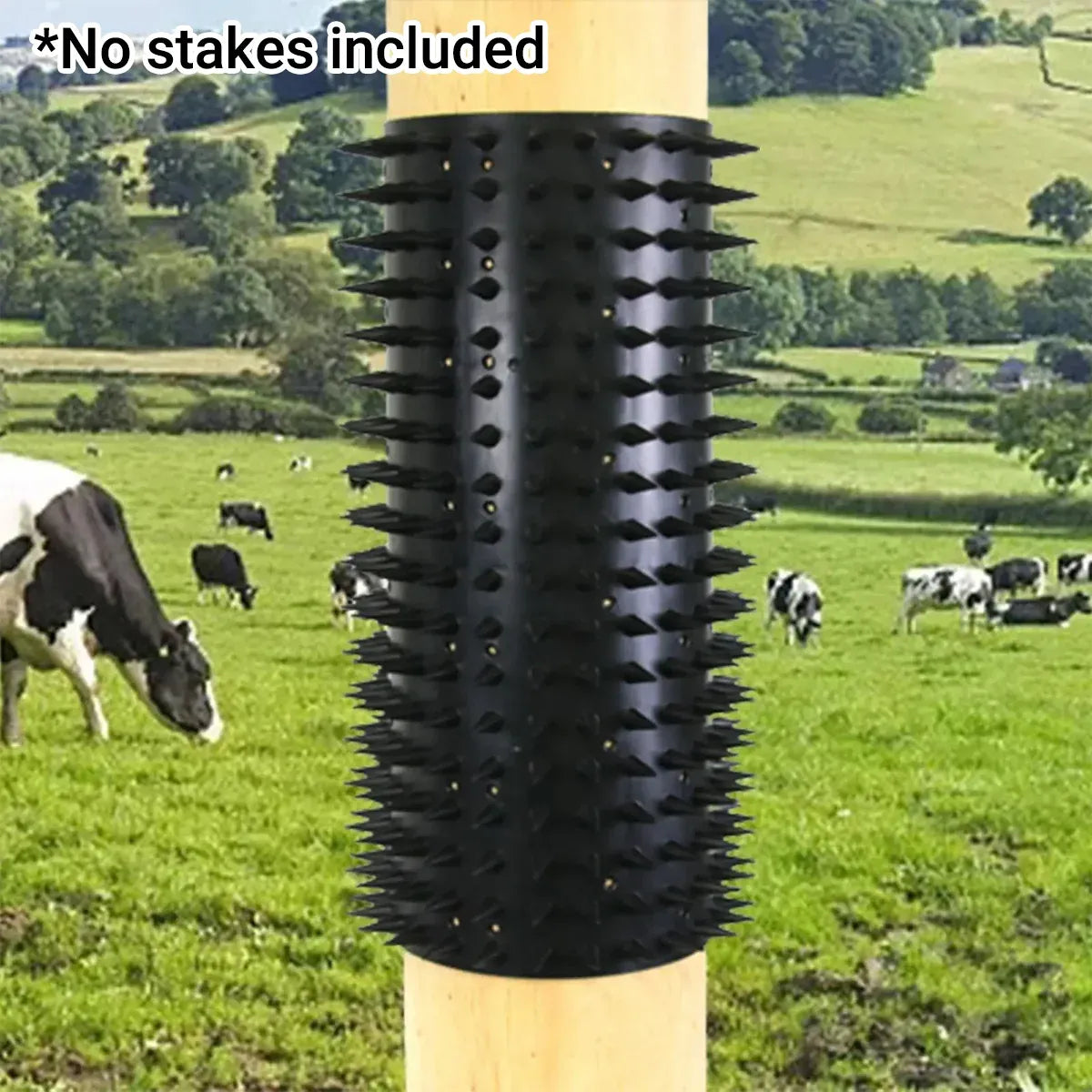 Cattle Body Brush Scratching Pad Assistant Tool for Farm Pasture Cow and Sheep
