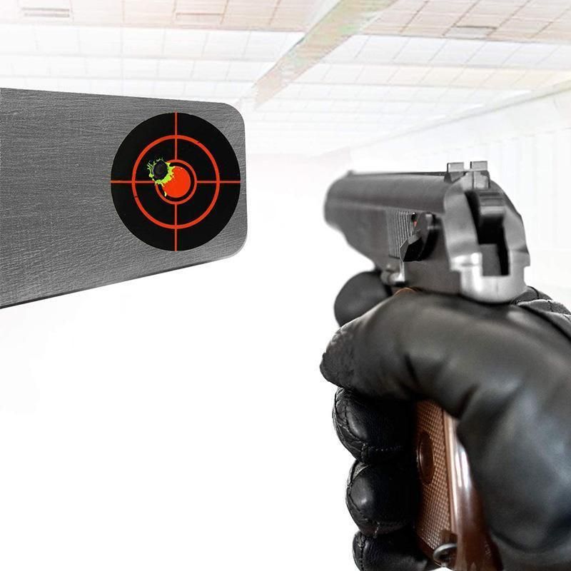 250X Roll Shooting Target Self Adhesive Targets Splatter Reactive Target Sticker
