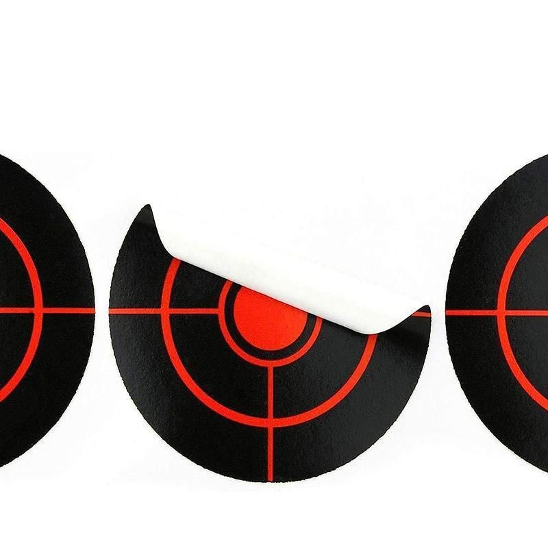 250X Roll Shooting Target Self Adhesive Targets Splatter Reactive Target Sticker
