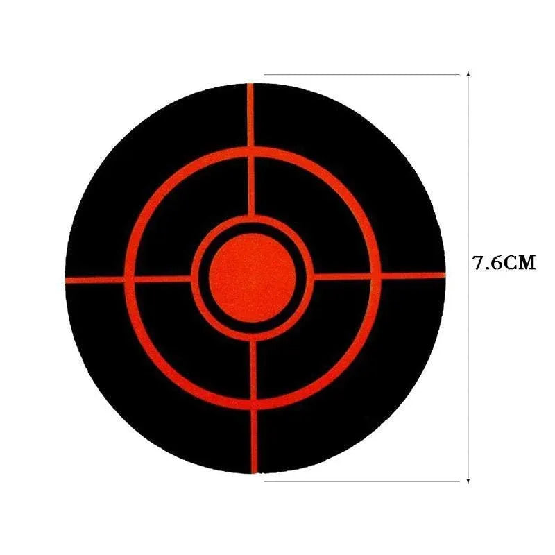 250X Roll Shooting Target Self Adhesive Targets Splatter Reactive Target Sticker