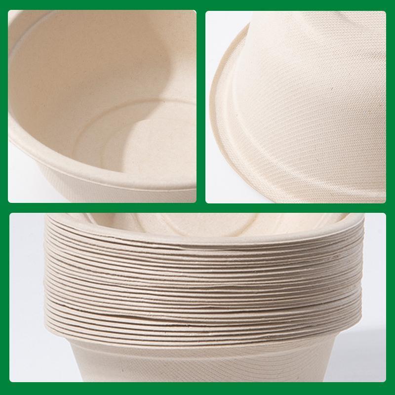 250PCS Food Preparation Burger Storages Cake Packaging Box Lunch Boxes Primary - Primary 750ml-PET lid