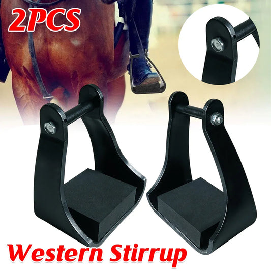 2pcs Plastic Stirrups Adjustable Horse Riding Equestrian Training Stable Riding