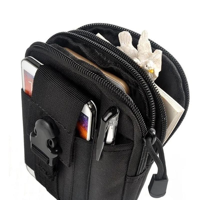 Tactical Waist Bag Utility Military Wallet Pack Belt Molle Multi Purpose Pouch - ACU