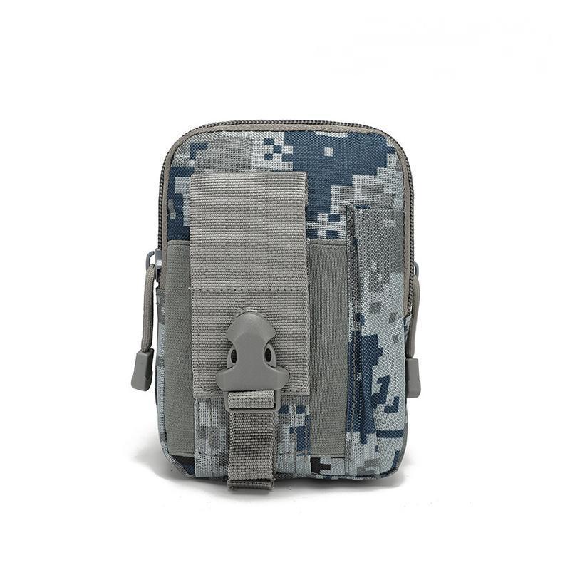 Tactical Waist Bag Utility Military Wallet Pack Belt Molle Multi Purpose Pouch - ACU