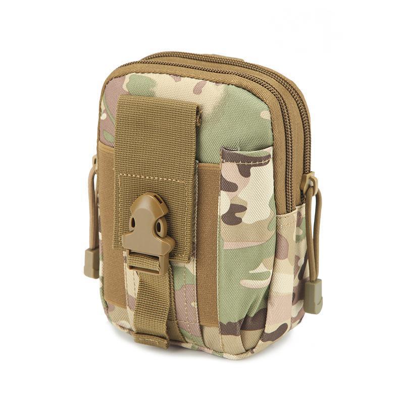 Tactical Waist Bag Utility Military Wallet Pack Belt Molle Multi Purpose Pouch - Green