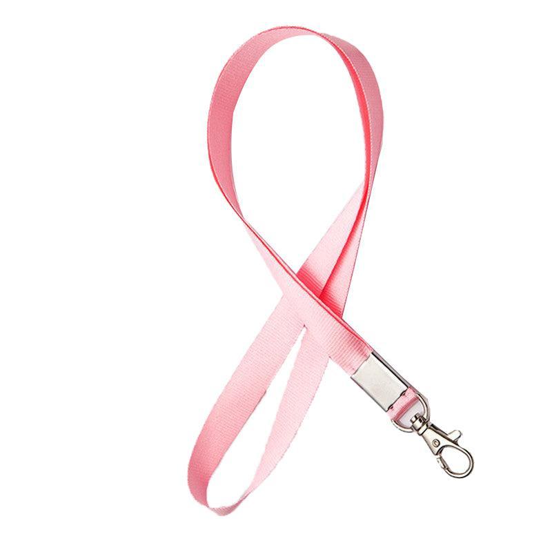 Neck Strap with Clip for ID Badge Name Tag Card Holder Lanyard - Red