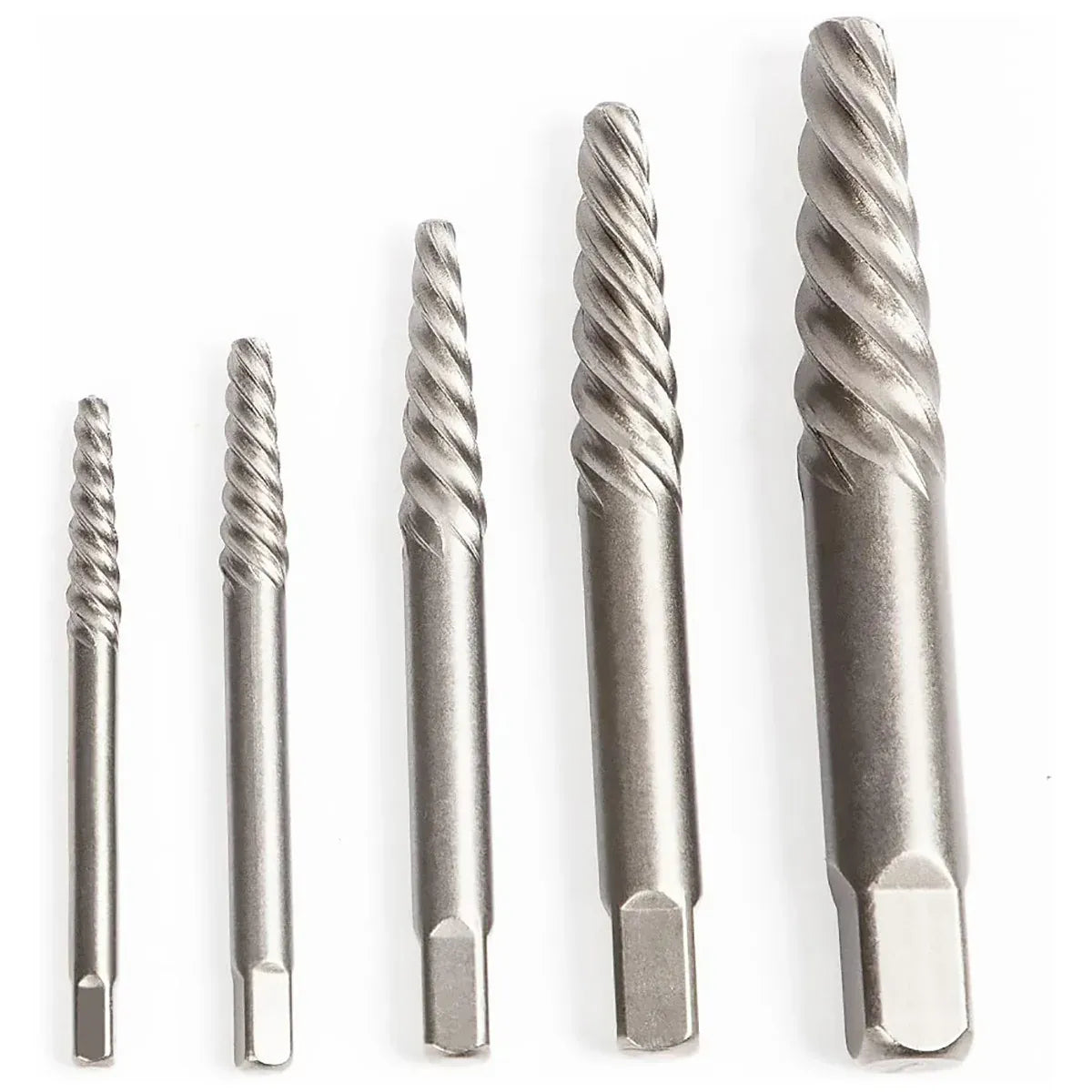 15Pcs Multi Function Drill Bit Stripped Screw Extractor Bolt Screw Remover Set