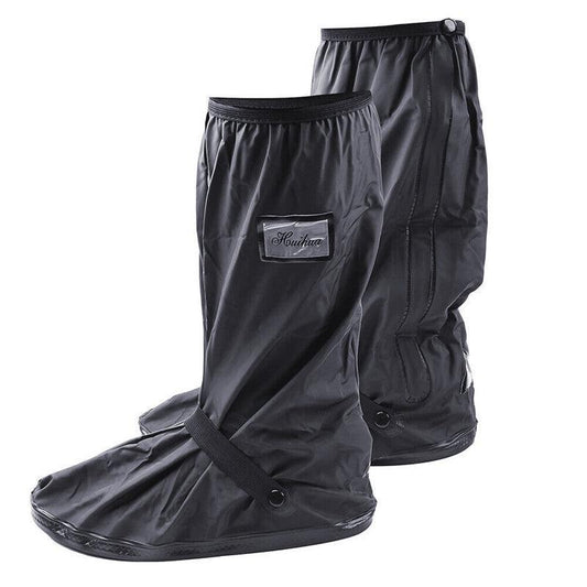 Waterproof Boot Gear Reusable Overshoe Rain Shoe Covers Anti-Slip Shoe Cover - XL