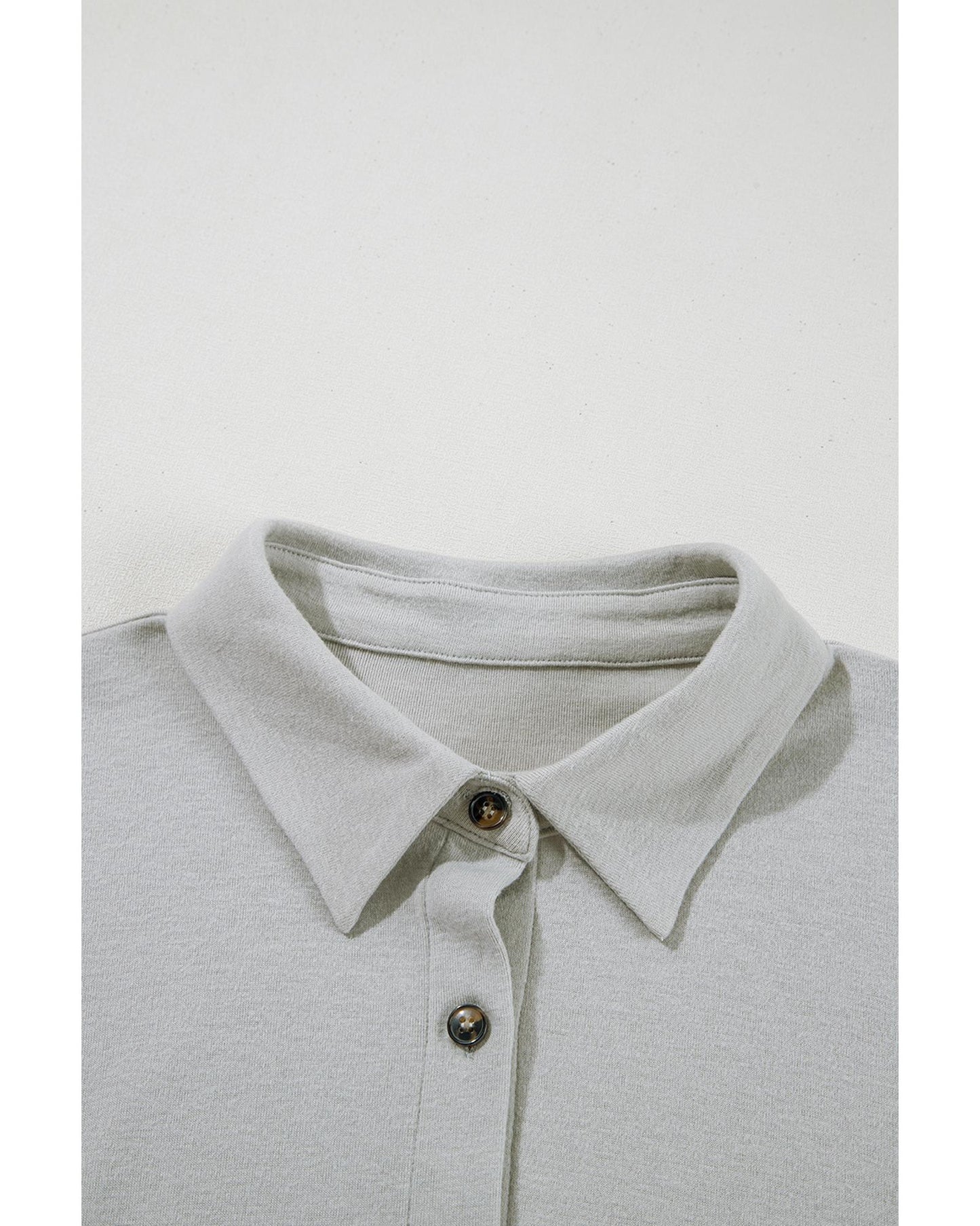 Gray 3 Pcs Crop Tank Top Shorts with Cardigan Lounge Set - M