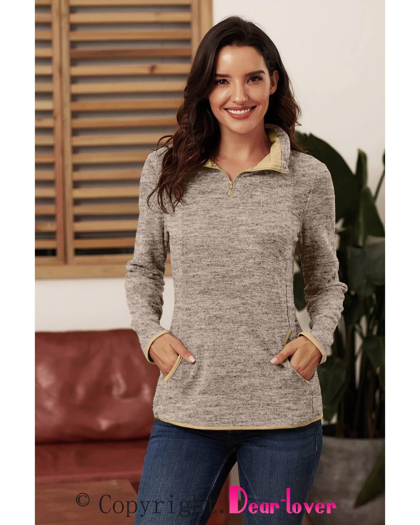 Azura Exchange Quarter Zip Pullover Sweatshirt - 2XL