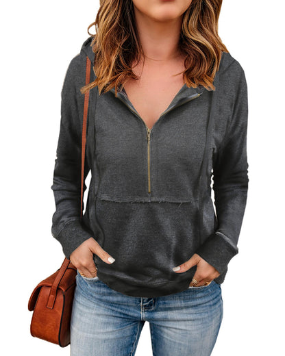 Azura Exchange Stitched Hooded Sweatshirt - L