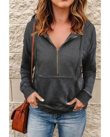 Azura Exchange Stitched Hooded Sweatshirt - M