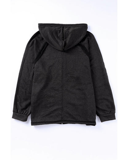 Azura Exchange Oversized Zip Up Hoodie with Pockets - L