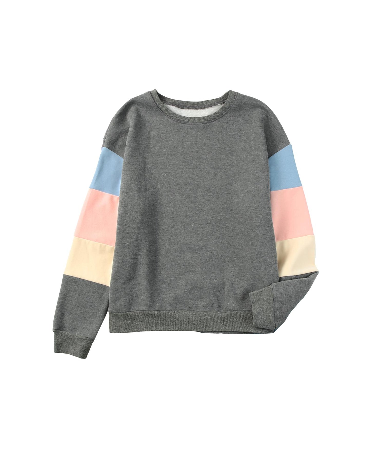 Azura Exchange Long Sleeve Colorblock Sweatshirt - 2XL