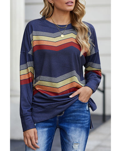 Azura Exchange Classic Color Block Sweatshirt - 2XL