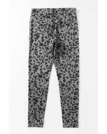 Azura Exchange Leopard Print Active Leggings - L