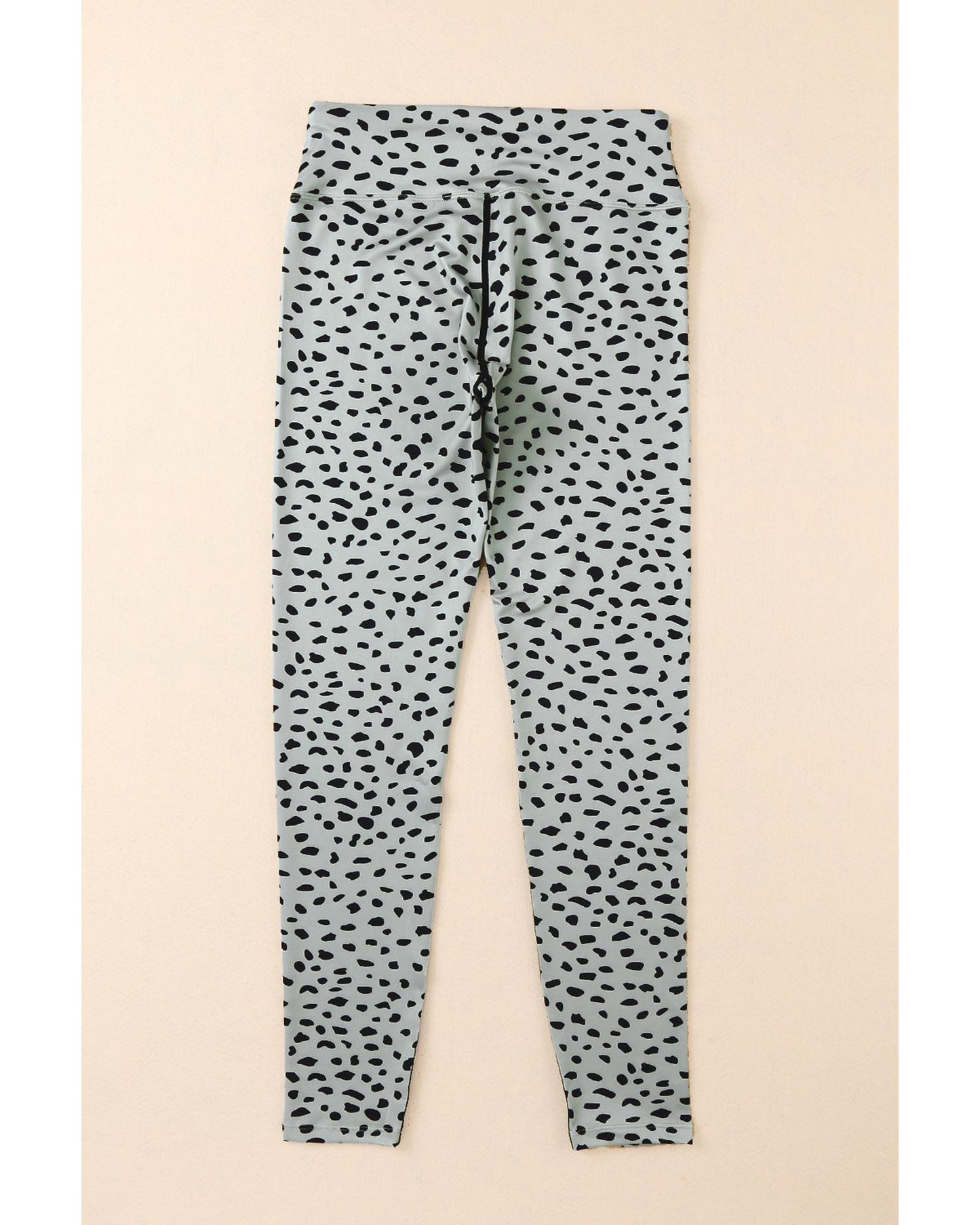 Azura Exchange Dalmatian Spots Printed Stretchy High Waist Leggings - L