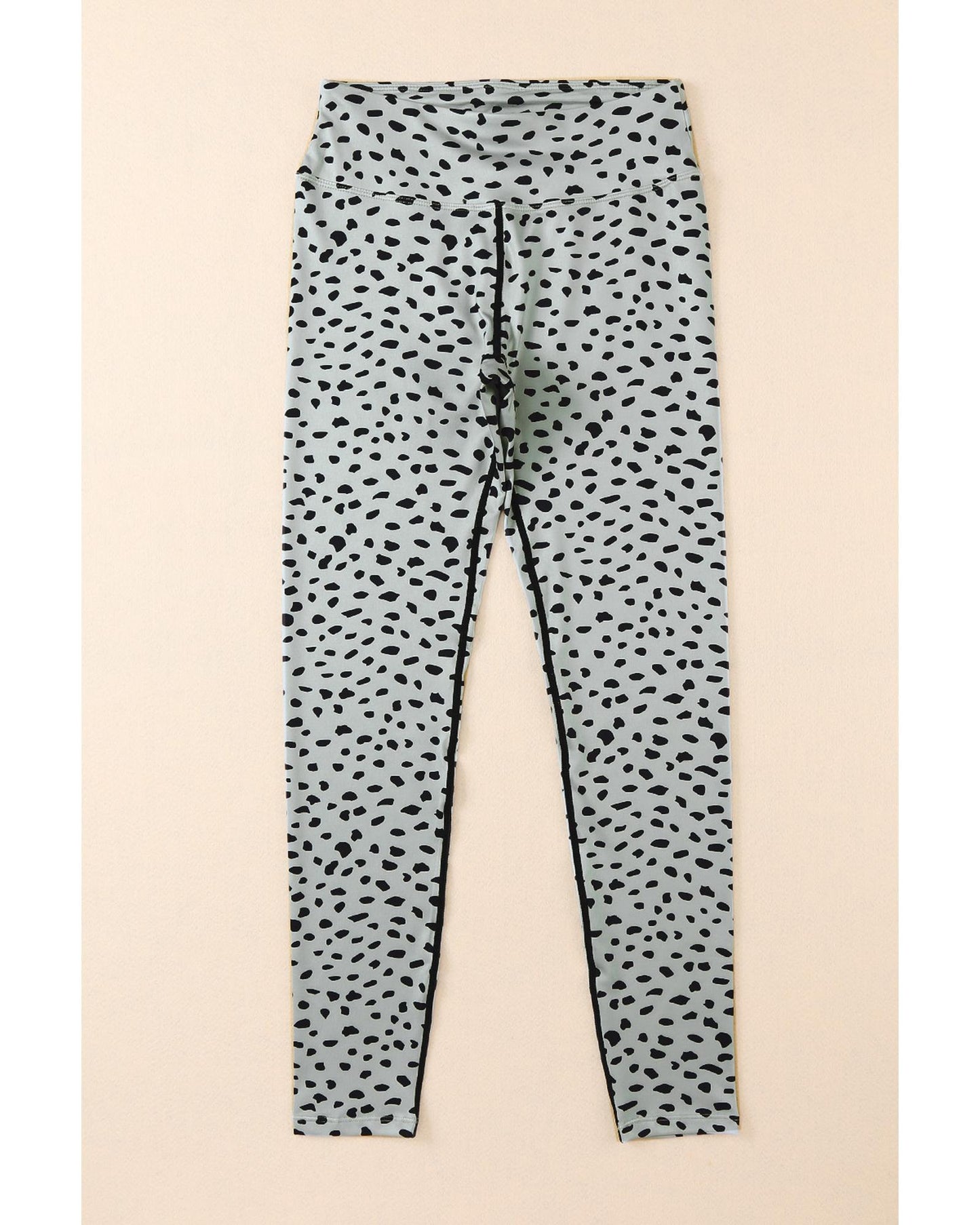 Azura Exchange Dalmatian Spots Printed Stretchy High Waist Leggings - M