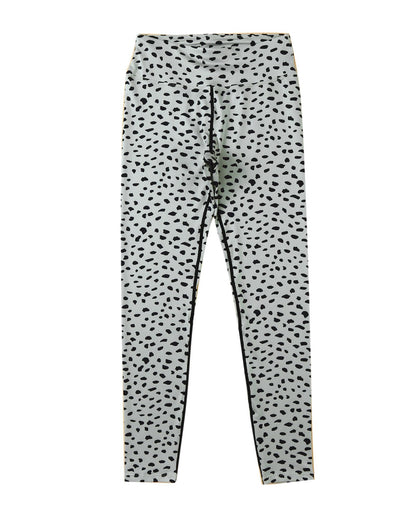 Azura Exchange Dalmatian Spots Printed Stretchy High Waist Leggings - XL