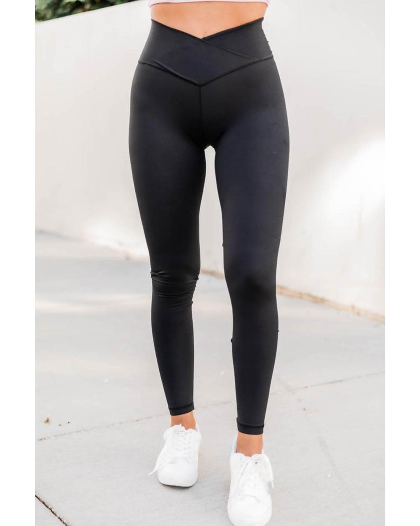 Azura Exchange High Performance Yoga Leggings with Arch Waist - XL