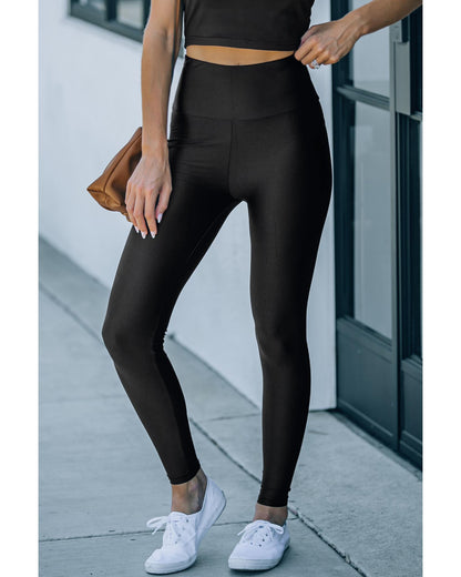 Azura Exchange High Rise Leggings with Waist Cincher - XL