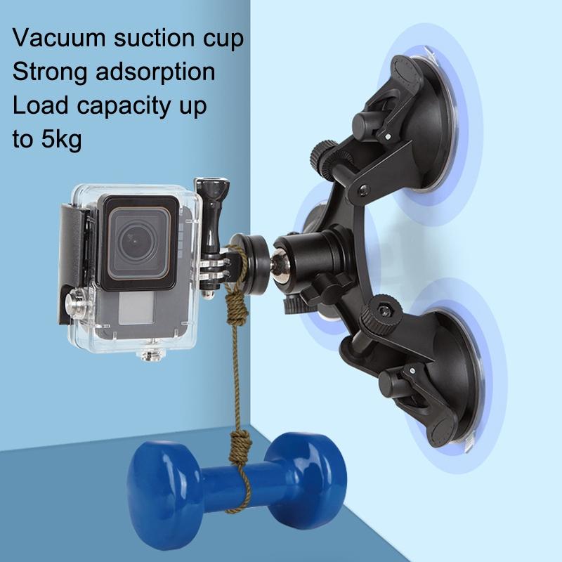 Universal Car Suction Cup Mount For Video Shooting