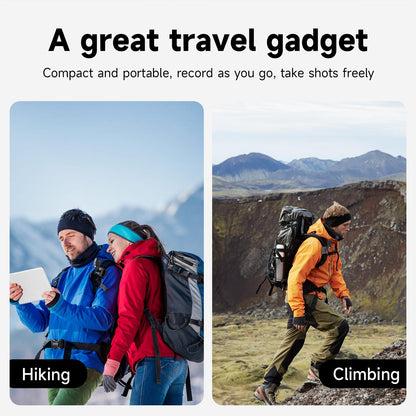 360 Degree Magnetic Backpack Clip Mount for Action Camera