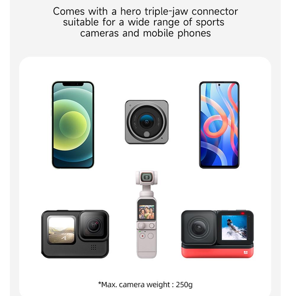 360 Degree Magnetic Backpack Clip Mount for Action Camera