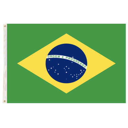 Brazil Country Flag Heavy Duty Brasil World Cup Brazilian  - 150cm x 90cm