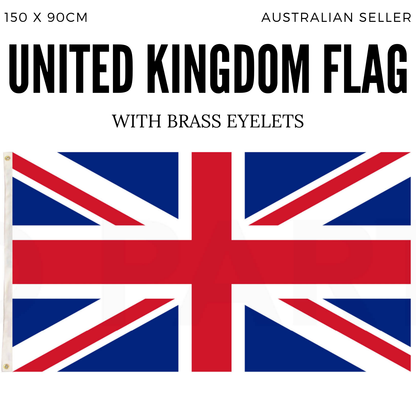 United Kingdom Country Flag Union Jack Great Britain UK Heavy Duty - 150cm x 90cm