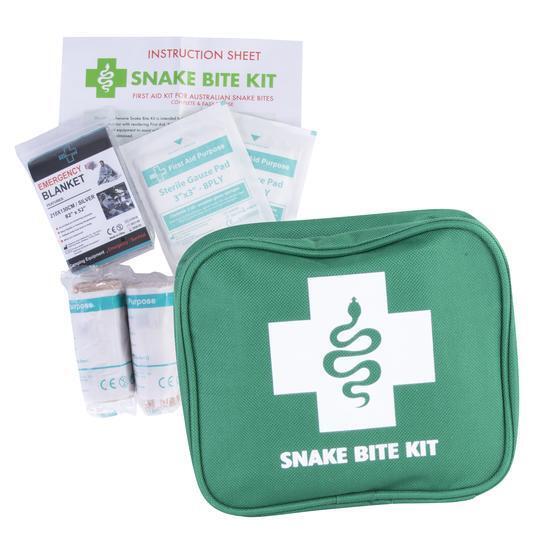 9 Piece Australian Snake Bite First Aid Kit Camping Hiking Travel