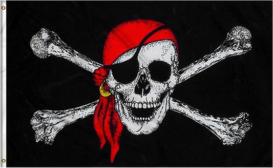 PIRATE FLAG Skull Party Pirates Skull & Crossbones Large 150 x 90 Jolly Roger